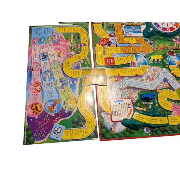 Hasbro Takara Tomy Game of Life Japan Board Game - Picture 12 of 16